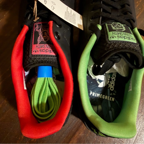 Adidas Stan Smith Marvel Hulk & Thor Sneakers - 9M - Picture 6 of 12